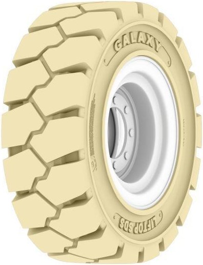 SUPERELASTICO 15X4.50-8 3" QH NM LIFTOP SDS GALAXY INDUSTRIAL MACIZOS (SOLID TIRE)